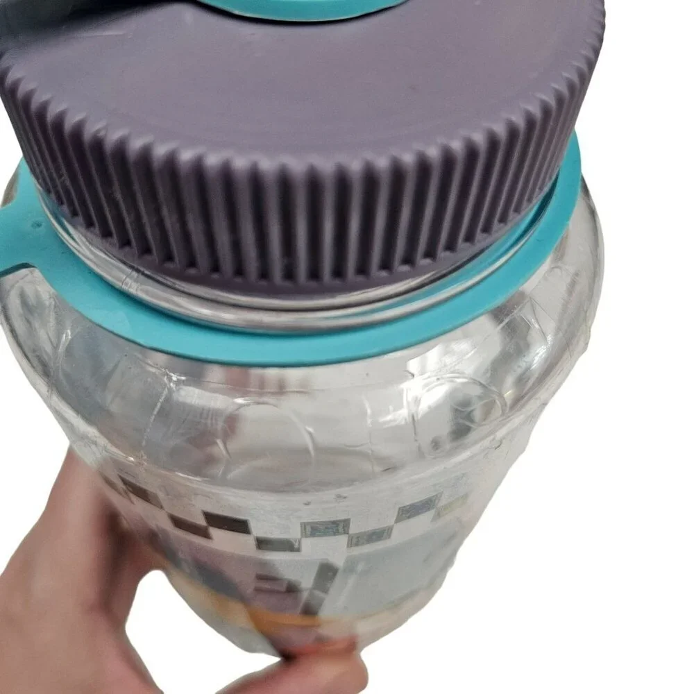 Black Rock Coffee Bar Nalgene 32oz Water Bottle UFO Rainbow‎ Design BPA-Free